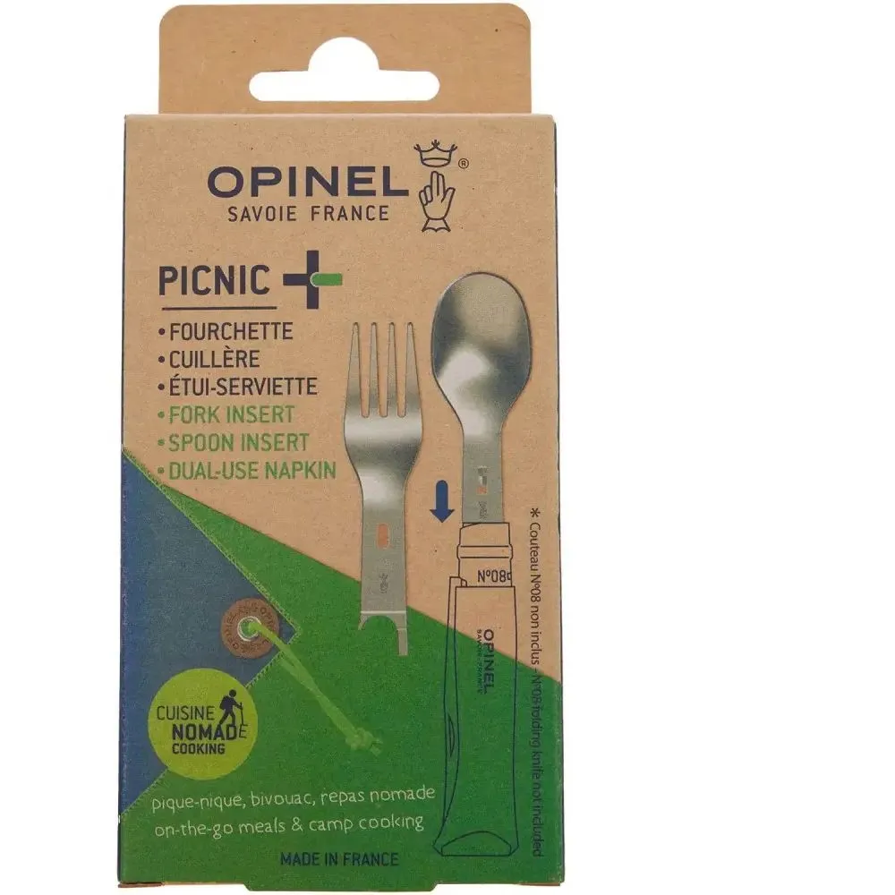 Набір столових приладів Opinel Picnic+ 204.66.84 204.66.84