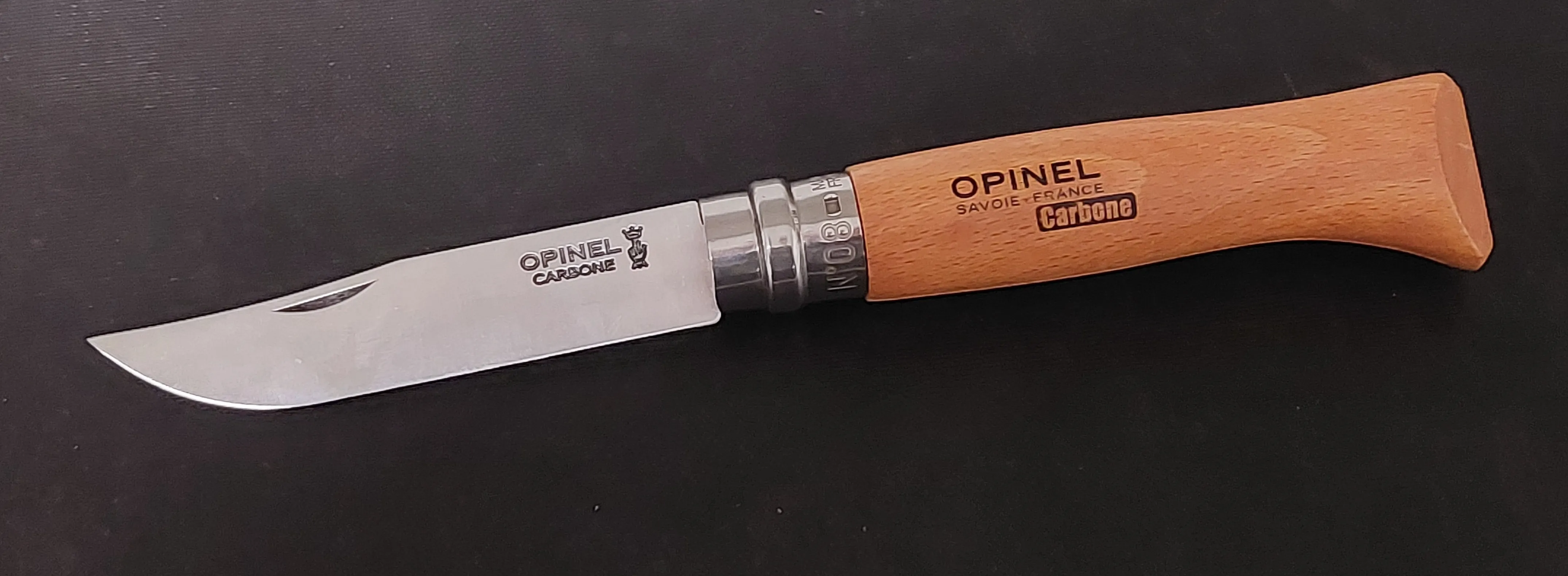 Ніж складаний Opinel №8 Carbon 204.63.29 204.63.29 - купити в Gorgany